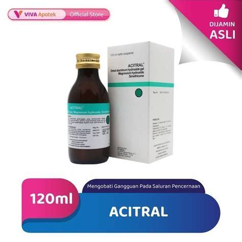 jual acitral syr ml shopee indonesia