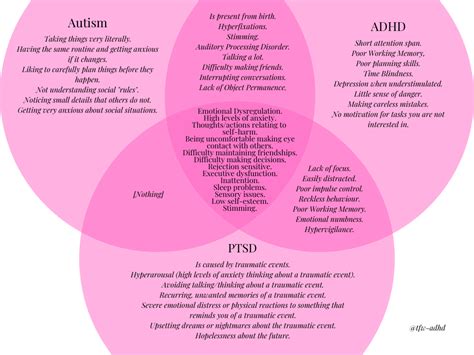 Autism Adhd Venn Diagram Diagramwirings