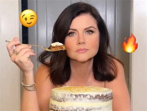 Tiffani Thiessen Gets Naked Eats Cake In HOT New Video Perez Hilton