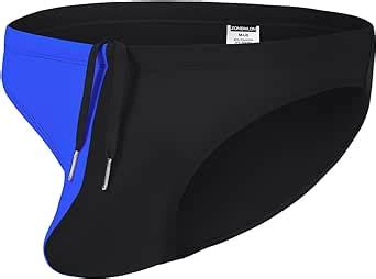 Zonbailon Men S Sexy Swim Briefs Bikini Swimsuit Swimwear Fashion Stretchy With Adjustable