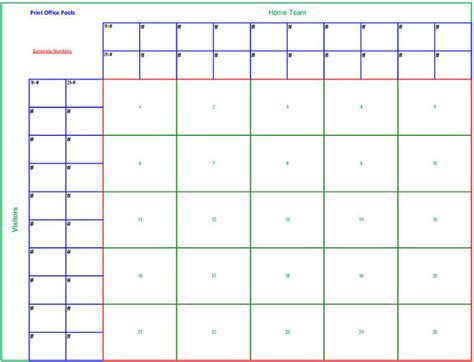 Free 17+ Football Pool Templates - Word, Excel, PDF