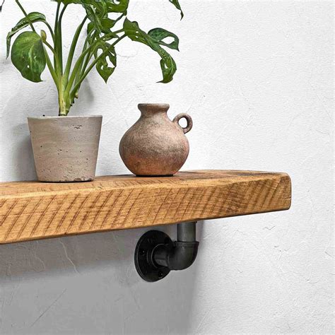 wooden shelves handcrafted  sustainable timber etsy uk