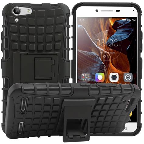 Technofreak Hard Armor Hybrid Rubber Bumper Flip Stand Rugged Back Case