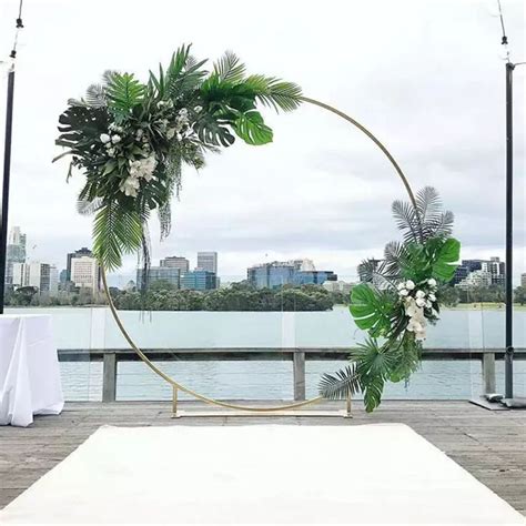 Tropical Wedding Ceremony Setup