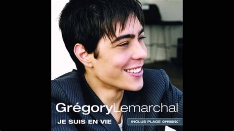 Gregory Lemarchal Je Suis En Vie Youtube