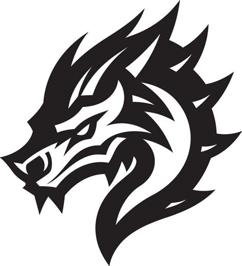 Dragon Vector Illustration Iconic Creature of Fantasy Realms | Premium ...