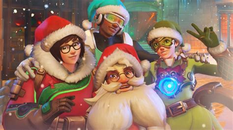 overwatch christmas wallpaper,animated cartoon,cartoon,christmas
