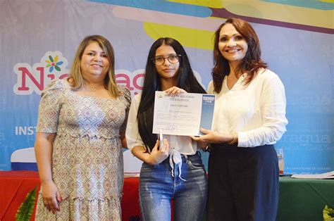 Intur E Inatec Certifican A Protagonistas Tur Sticos De Managua