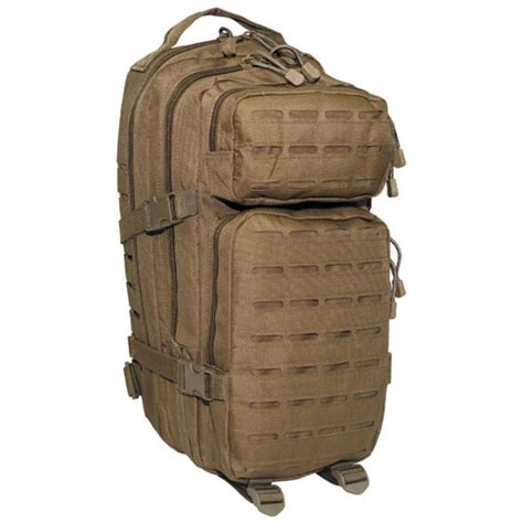 Mfh Us Rucksack Assault I Laser Coyote Tan