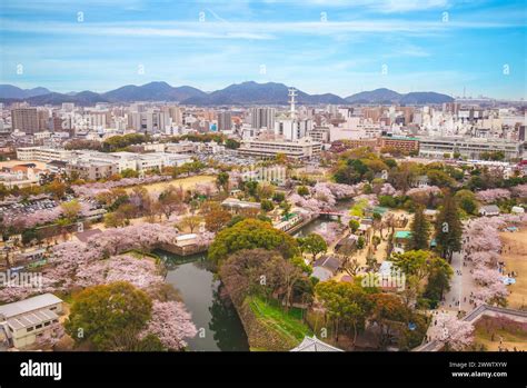 Scenery Of Himeji City Located In Hyogo Prefecture In Kansai Japan