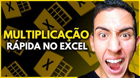 Excel multiplicação Aprenda de uma vez por todas a multiplicar no