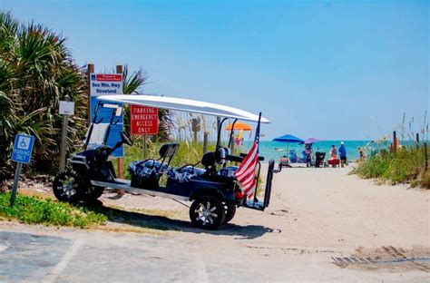 Can you drive a golf cart on a beach in Myrtle Beach, SC? Here are the ...