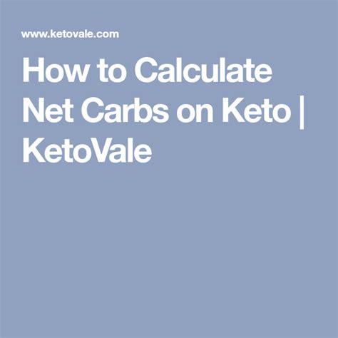 How To Calculate Net Carbs On Keto With And Without Sugar Alcohols