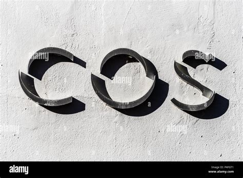 COS logo Stock Photo - Alamy