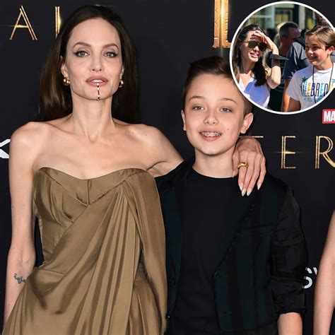 Angelina Jolie, Son Knox Visit Universal Studios: Photos | Life & Style