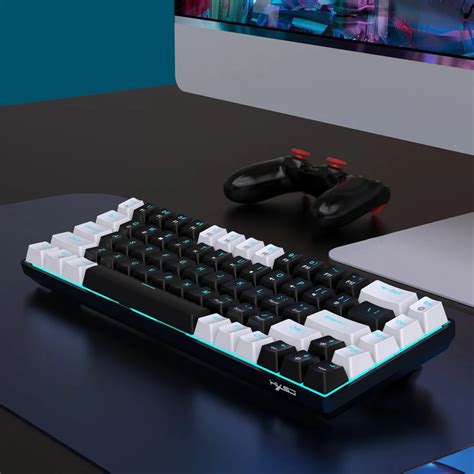 Teclado Mec Nico Compacto Retroiluminado Con LED Para Juegos