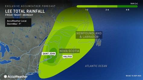 Hurricane Watches Issued For Coastal Maine As Massive Lee Churns Up