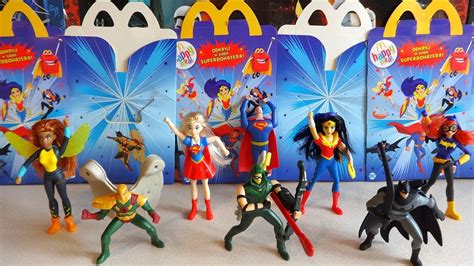 2017 DC Super Hero Girls Justice League Action Toys Full Set In Happy