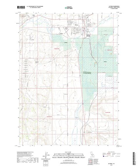 Mytopo Alturas California Usgs Quad Topo Map