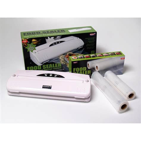 Adman | Food Sealer With Bonus Refill Pack White | Mitre10