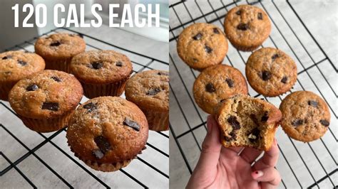 High Protein Low Calorie Chocolate Chunk Muffin Recipe Calories