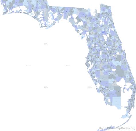 Southwest Florida Zip Code Map