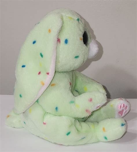 Ty Beanie Baby Bellies Peridot Bluford Hyacinth Easter Bunny