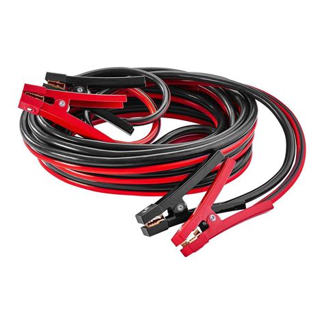 20 Ft 2 Gauge Super Heavy Duty Jumper Cables