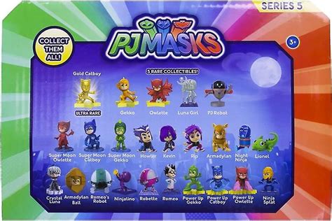 24 Pack Pj Masks Pyjama Heroes Figures Blind Bag Series 5 Fruugo Uk