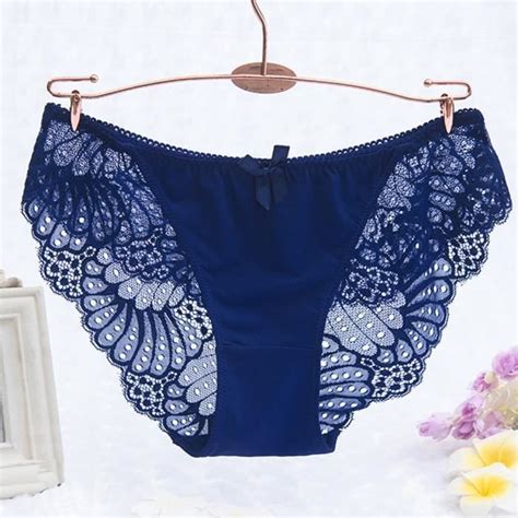 BUSTIER CORSET Sexy Femmes culotte en dentelle Sous vêtements Mode Lingerie Slip Slip BowLH