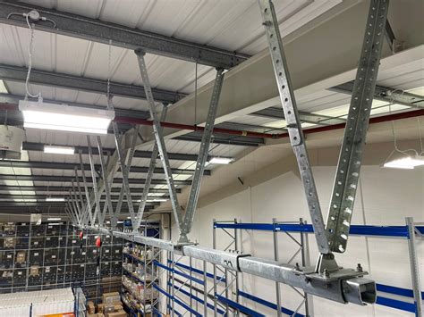 overhead track system installation  basildon heightsafe