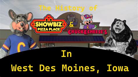 The History Of Showbiz Pizza Place And Chuck E Cheese In West Des Moines Iowa Youtube