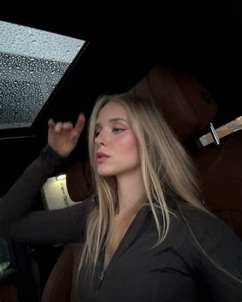 Caroline Zalog | rainy drives | Instagram