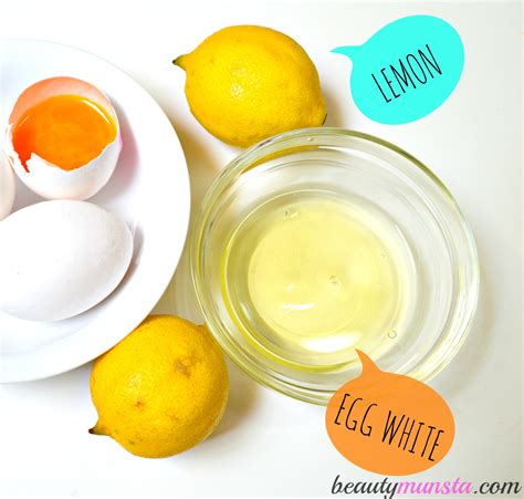 Egg White And Lemon Face Mask Recipe At Ruthrbroadbent Blog