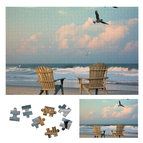 Shiartex Coastal - Beach Puzzles for Adults Jigsaw Puzzle Beach - Ocean Puzzles for Adults ...