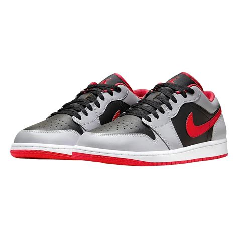 Giày Thể Thao Nam Nike Air Jordan 1 Low 553558 060 Màu Đen Xám Size 45 Vua Hàng Hiệu