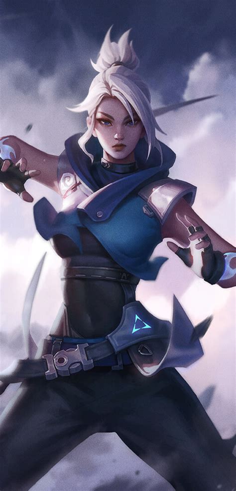 1440x2992 Valorants Jett FanArt 1440x2992 Resolution Wallpaper, HD