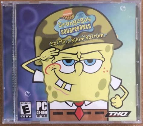 SpongeBob SquarePants Battle For Bikini Bottom PC CD ROM EBay