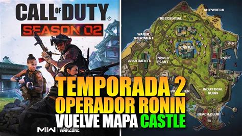 SE FILTRA Operador RONIN Y MAPA De RESURGIMIENTO Para TEMPORADA 2 De