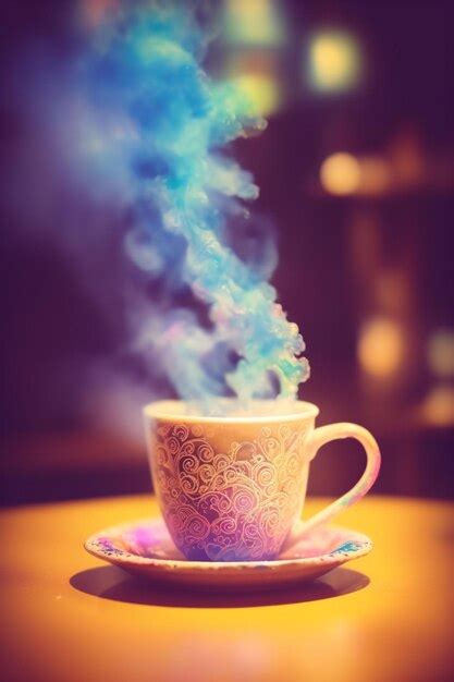 Premium AI Image Hot Cappuccino