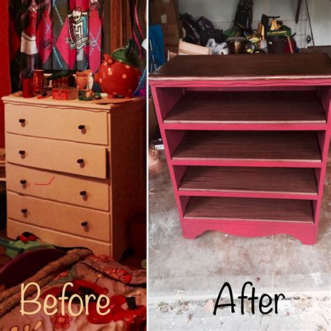 Dresser turned into bookshelf. 😍 | Bookshelves, Dollhouse bookcase