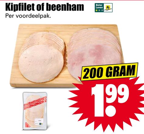 Kipfilet Of Beenham Aanbieding Bij Dirk