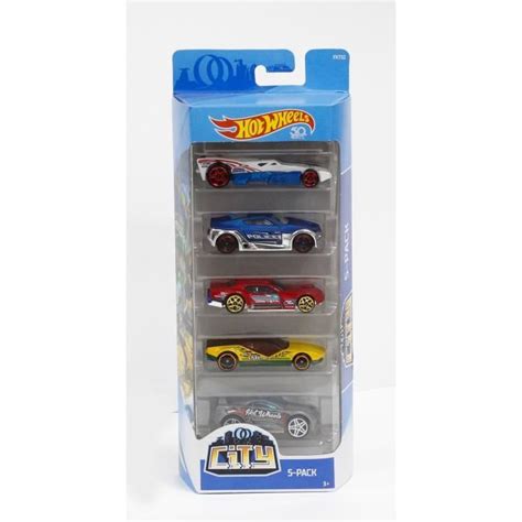 Coffret de 5 voitures Hot Wheels Modèle aléatoire 400 modèles 15