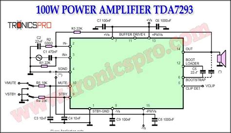 Tda7292 Amplifier Circuit Diagram An Introduction Of The Tda