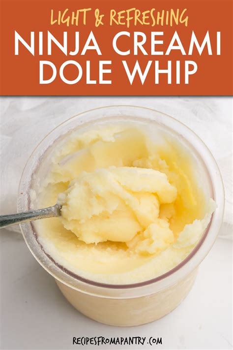 It S Quick And Easy To Make This Ninja Creami Dole Whip At Home With