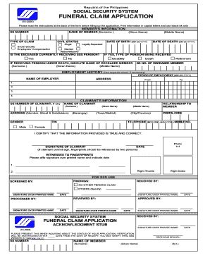 Sss E4 Form - Fill Online, Printable, Fillable, Blank | pdfFiller