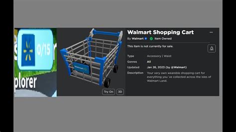 Robloxda nasil walmart alışveriş sepeti alinir bu birazcik zordur