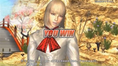 Tekken Dark Resurrection Lili Rochefort All Intro Win Poses Youtube