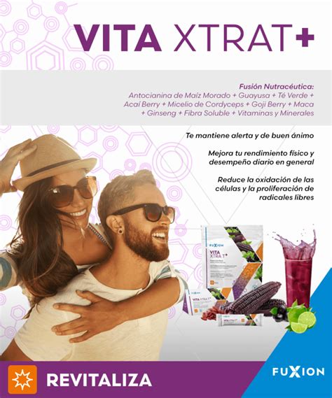 Vita Xtra T Fuxion Multivitam Nico Mejor Bebida Energizante Natural