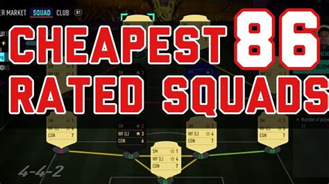 Cheapest Rated Squad For Prime Icon Upgrade Sbc Youtube